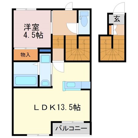 ラヴィーヌ中丸の物件間取画像